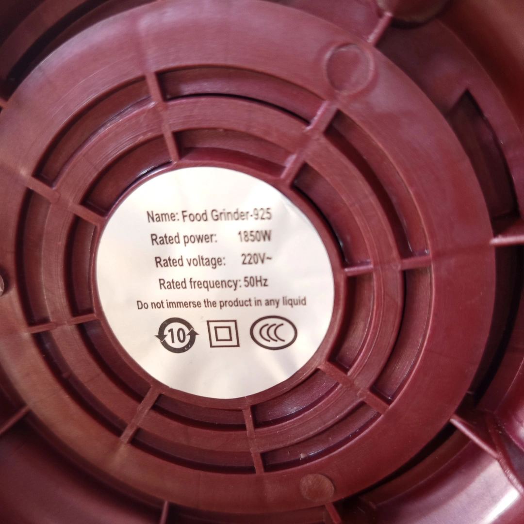 High Quality FOOD GRINDER (Model: FG925) - Image 3